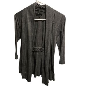 Gray Cardigan by Apt. 9 Lightweight, Ladies Size Small, 3/4 Sleeve